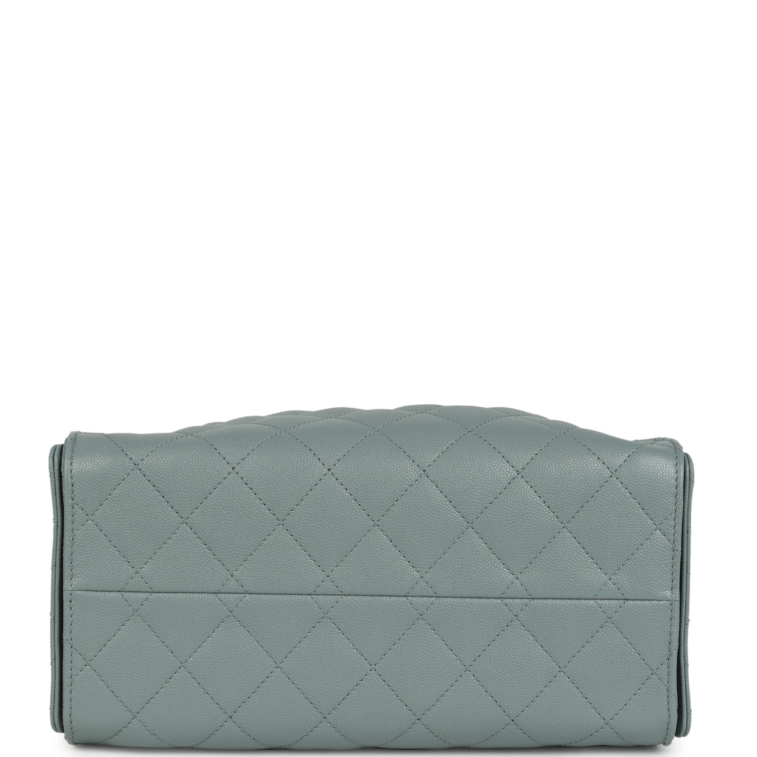 Chanel Small 25 Hobo Bag Green Caviar Antique Gold Hardware