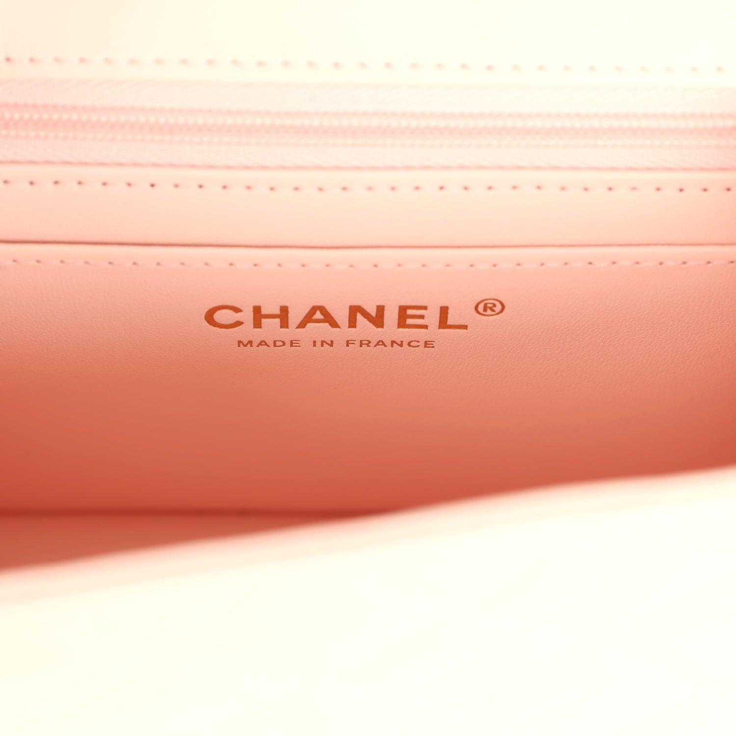 Chanel Mini Classic Square Flap Bag Pink Lambskin Gold Hardware