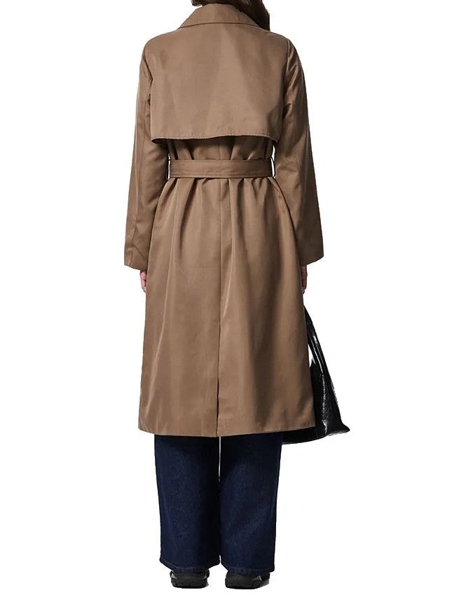 Mittel-bis Lang Geschnittener Trenchcoat
