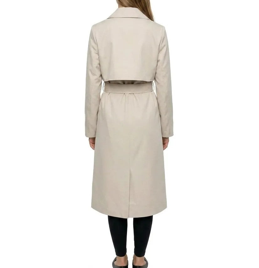 Mittel-bis Lang Geschnittener Trenchcoat